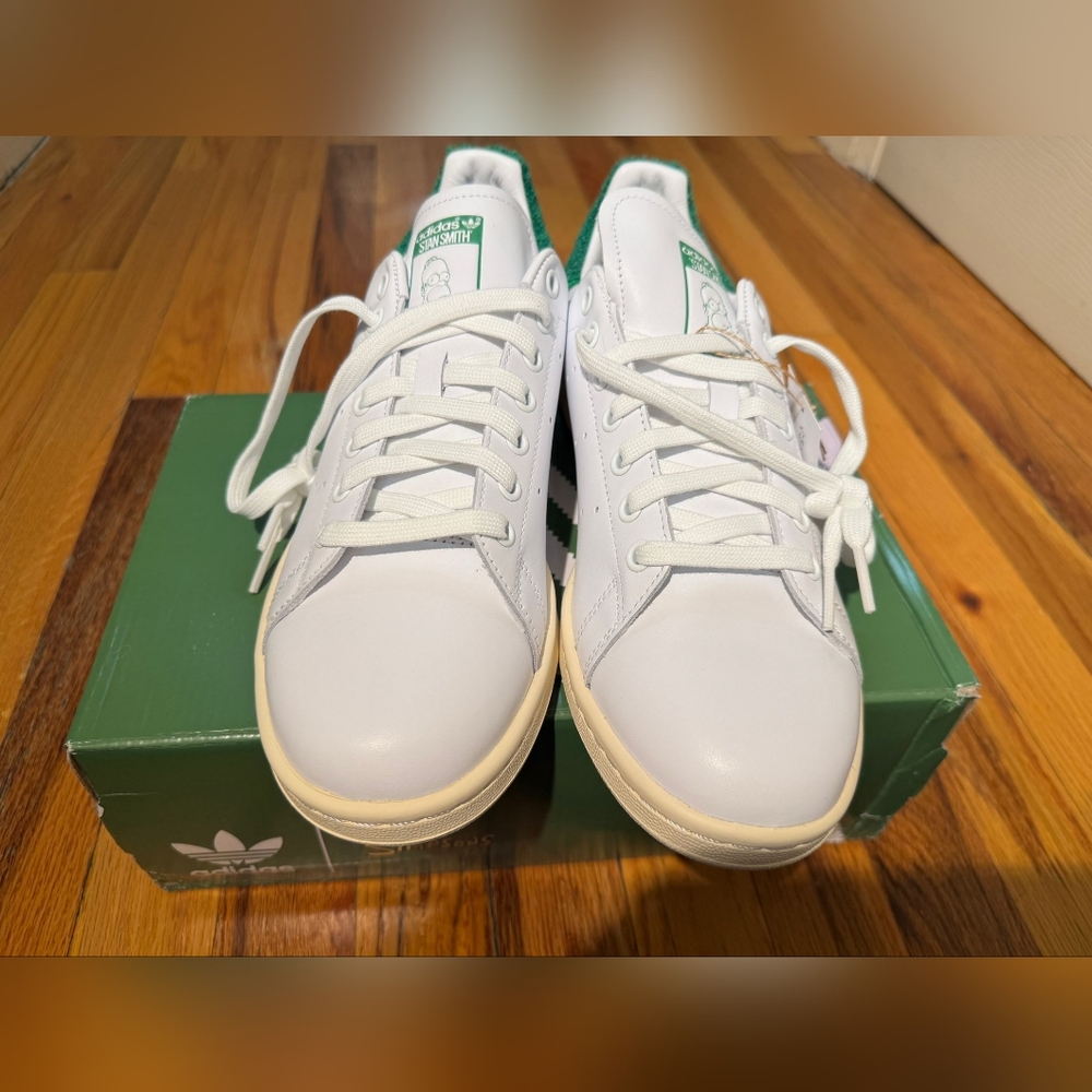 Stan Smith Homer Simpson Adidas Men's 9.5 NWT - Picture 3 of 6
